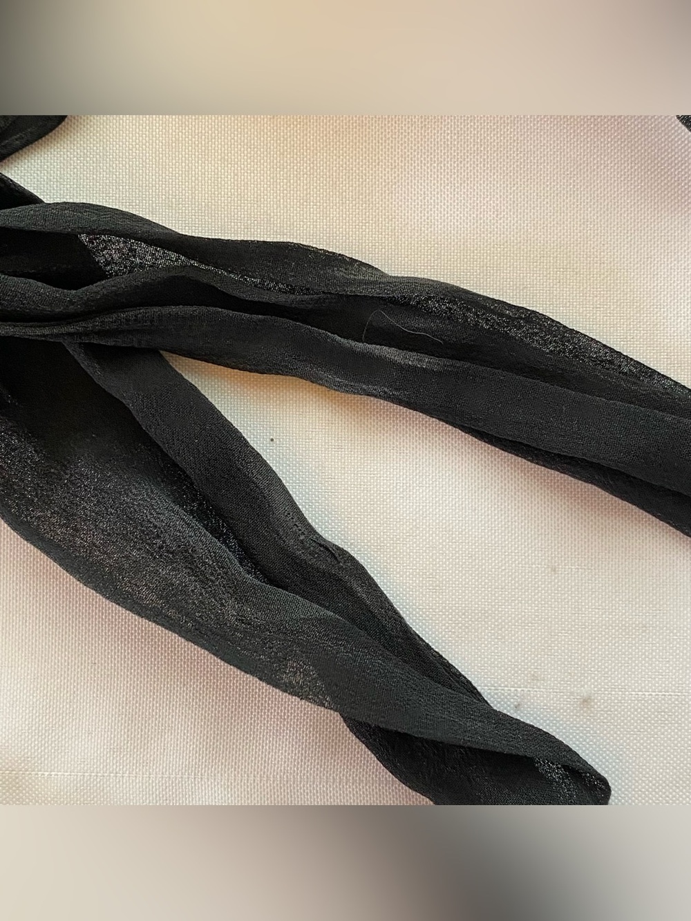 RARE Y2K Sue Wong Nocturne Black Old Hollywood Whimsigoth Silk Beaded Gown 6 - Picture 13 of 16